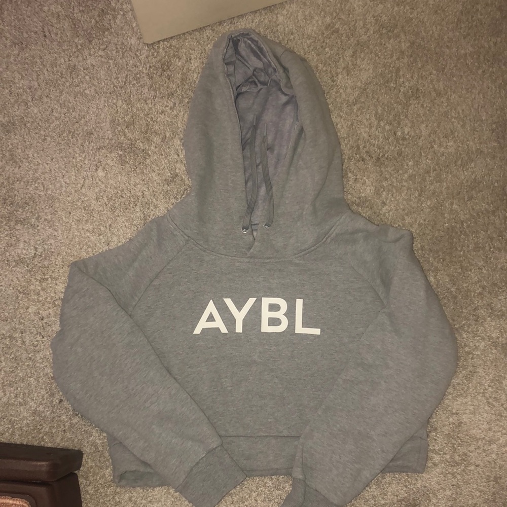 Cropped AYBL hoodie. Size M (runs small)